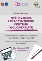 Zdjęcie: Leszczyńskie Centrum Wolontariatu - dyżury Kwiecień  2019
